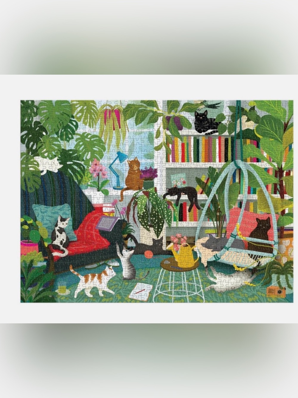 Cat Haven 1000 Piece Jigsaw Puzzle Galison open box new
